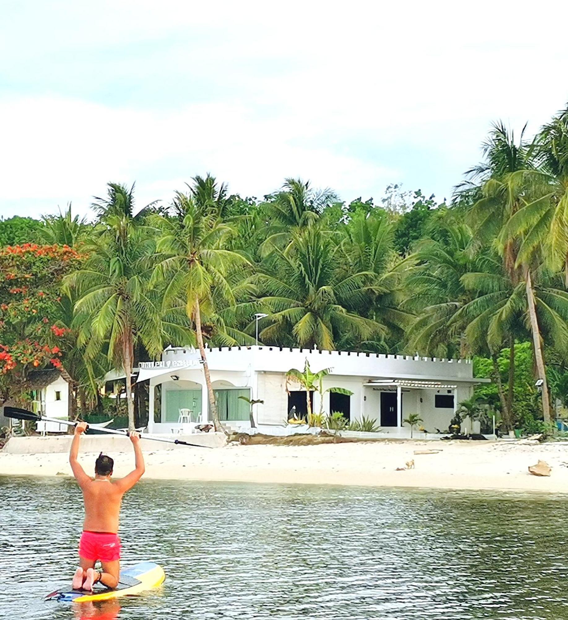 Beach Front White House Villa Maria  エクステリア 写真